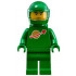 Classic Space - Green with Air Tanks and Motorcycle (Standard) Helmet with Visor (Pete) – ЛЕГО ИДЕИ