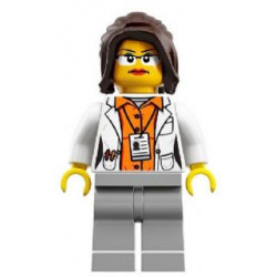 Research Scientist Female, White Lab Coat – ЛЕГО ИДЕИ