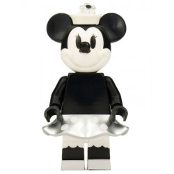 Minnie Mouse - Vintage, Metallic Silver Skirt – ЛЕГО ИДЕИ
