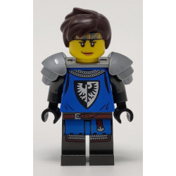 Black Falcon - Female, Pearl Dark Gray Detailed Legs, Flat Silver Shoulder Pads – ЛЕГО ИДЕИ