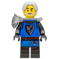 Black Falcon - Male, Pearl Dark Gray Detailed Legs, Flat Silver Shoulder Pad – ЛЕГО ИДЕИ