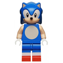Sonic the Hedgehog - Light Nougat Face and Arms, Grin to Right – ЛЕГО ИДЕИ