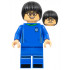 Soccer Player, Female, Blue Uniform, Medium Tan Skin, Black Bowl Cut, Glasses – ЛЕГО ИДЕИ