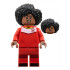 Soccer Player, Female, Red Uniform, Medium Brown Skin, Black Bushy Hair – ЛЕГО ИДЕИ