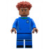 Soccer Player, Female, Blue Uniform, Medium Brown Skin, Dark Red Hair – ЛЕГО ИДЕИ
