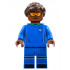 Soccer Player, Female, Blue Uniform, Reddish Brown Skin, Dark Brown Hair, Orange Goggles – ЛЕГО ИДЕИ