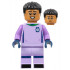 Soccer Goalie, Female, Lavender Uniform, Medium Nougat Skin, Short Black Hair – ЛЕГО ИДЕИ