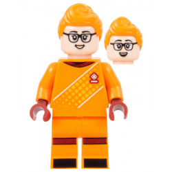 Soccer Goalie, Female, Orange Uniform, Light Nougat Skin, Orange Hair – ЛЕГО ИДЕИ