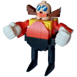 Dr. Eggman (Doctor Ivo Robotnik) without Stickers - Brick Built – ЛЕГО ИДЕИ