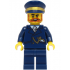 Railway Station Manager - Dark Blue Suit and Cap – ЛЕГО ИДЕИ
