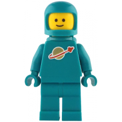 Classic Space - Dark Turquoise with Air Tanks and Updated Helmet – ЛЕГО ИДЕИ