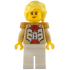 Camilla - Admiral's Daughter, Tan Coat, White Legs, Pearl Gold Epaulettes – ЛЕГО ИДЕИ