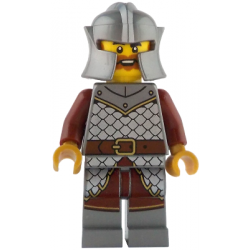 Griffin Knight - Male, Dark Orange Beard – ЛЕГО ИДЕИ