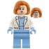 Dana Scully - Bright Light Blue Scrubs, White Lab Coat – ЛЕГО ИДЕИ