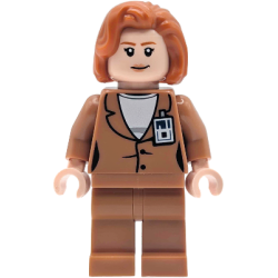 Dana Scully - Medium Nougat Outfit – ЛЕГО ИДЕИ