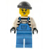 Xtreme Stunts Brickster Henchman with Medium Blue Overalls #1, Dark Bluish Gray Knit Cap – ЕКСТРЕМНИ ОСТРОВНИ КАСКАДИ