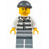 Police - Jail Prisoner 86753 Prison Stripes, Dark Bluish Gray Knit Cap, Scowl – ГРАДСКИ