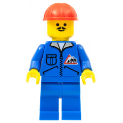 Bulldozer Logo - Blue Legs, Red Construction Helmet – ГРАДСКИ