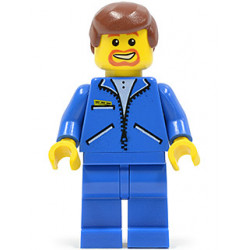 Jacket Blue - Blue Legs, Reddish Brown Male Hair, Brown Facial Hair (Commentator) – СЪСТЕЗАТЕЛИ
