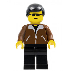 Jacket Brown - Black Legs, Black Male Hair – ГРАДСКИ