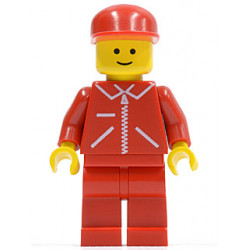 Jacket Red with Zipper - Red Arms - Red Legs, Red Cap – ГРАДСКИ