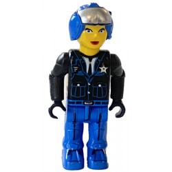 Police - Blue Legs, Black Jacket, Blue Helmet (Female) – ЗА ДЖУНИЪРИ