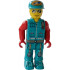 Crewman with Dark Turquoise Vest and Pants, Red Arms – ЗА ДЖУНИЪРИ