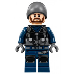 ACU Guard - Male, Dark Bluish Gray Beanie, Light Nougat Head – ДЖУРАСИК СВЯТ