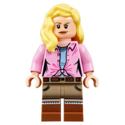 Dr. Ellie Sattler - Bright Pink Shirt, Hair over Shoulder – ДЖУРАСИК СВЯТ