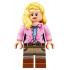 Dr. Ellie Sattler - Bright Pink Shirt, Hair over Shoulder – ДЖУРАСИК СВЯТ