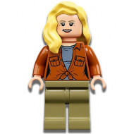 Dr. Ellie Sattler - Dark Orange Shirt, Hair over Shoulder – ДЖУРАСИК СВЯТ