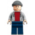 Security Guard - Male, Light Bluish Gray Hoodie, Dark Blue Legs, Dark Bluish Gray Knit Cap – ДЖУРАСИК СВЯТ