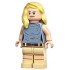 Dr. Ellie Sattler - Sand Blue Sleeveless Shirt, Hair over Shoulder – ДЖУРАСИК СВЯТ