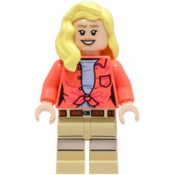 Dr. Ellie Sattler - Coral Shirt, Hair over Shoulder – ДЖУРАСИК СВЯТ