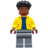 Darius - Yellow Jacket, Dark Blue Shirt, Dark Bluish Gray Legs – ДЖУРАСИК СВЯТ