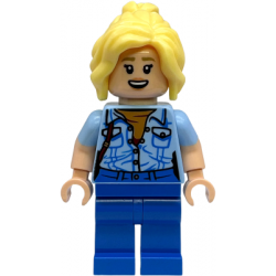 Dr. Ellie Sattler - Bright Light Blue Shirt – ДЖУРАСИК СВЯТ