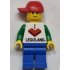 LEGOLAND Park Male, I Brick LEGOLAND Top, Red Cap with Hole – ПАРКОВЕ ЛЕГОЛАНД