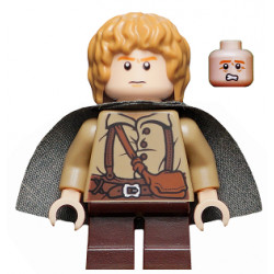 Samwise Gamgee (Sam) - Dark Bluish Gray Cape – ХОБИТ И ВЛАСТЕЛИНЪТ НА ПРЪСТЕНИТЕ