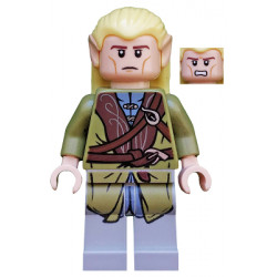 Legolas - Olive Green Robe, Long Cheek Lines – ХОБИТ И ВЛАСТЕЛИНЪТ НА ПРЪСТЕНИТЕ