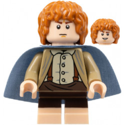 Samwise Gamgee (Sam) - Sand Blue Cape, Light Nougat Feet – ХОБИТ И ВЛАСТЕЛИНЪТ НА ПРЪСТЕНИТЕ