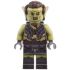 Orc - Olive Green Head, Pearl Dark Gray Armor over Dark Tan Fur, Dark Brown Hair – ХОБИТ И ВЛАСТЕЛИНЪТ НА ПРЪСТЕНИТЕ