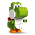 Yoshi - White Tile, Round 1 x 1 Quarter on Front – СУПЕР МАРИО