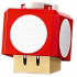 Super Mushroom - Tan Hinge Brick / Blue Plate, Round 2 x 2 Interior – СУПЕР МАРИО