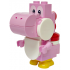 Pink Yoshi - White Tile, Round 2 x 2 Half Circle Extended on Front – СУПЕР МАРИО