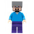 Steve - Dark Purple Legs, Flat Silver Helmet – МАЙНКРАФТ
