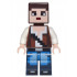 Minecraft Skin 3 - Pixelated, Reddish Brown Vest with Strap and Blue Jeans – МАЙНКРАФТ