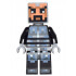 Minecraft Skin 5 - Pixelated, Male with Black and Silver Armor – МАЙНКРАФТ