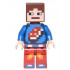 Minecraft Skin 7 - Pixelated, Blue Shirt with Porkchop Icon – МАЙНКРАФТ
