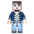Minecraft Skin 8 - Pixelated, Dark Blue Jacket and Bright Light Blue and Sand Blue Legs – МАЙНКРАФТ
