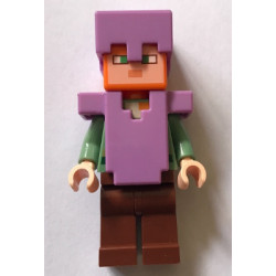 Alex - Reddish Brown Legs, Medium Lavender Helmet and Armor – МАЙНКРАФТ
